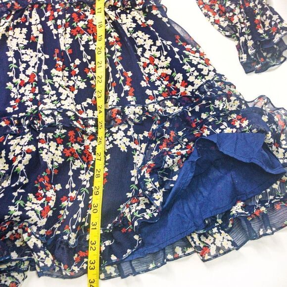 NWOT Ditsy Floral Backless Minidress Sz M - Picture 9 of 10